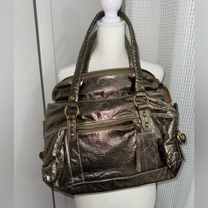 Metallic Gold Nine West bag